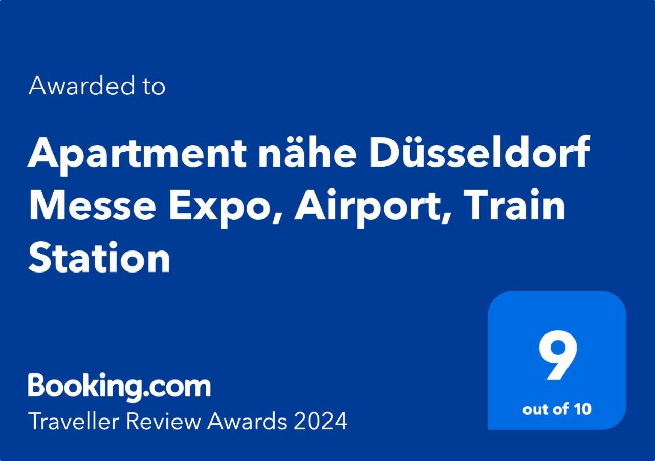 Apartment Naehe Duesseldorf Messe Expo, Airport, Train Station Duisburg Zewnętrze zdjęcie